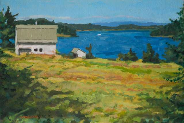 "Whitridge Barn, Orcas"