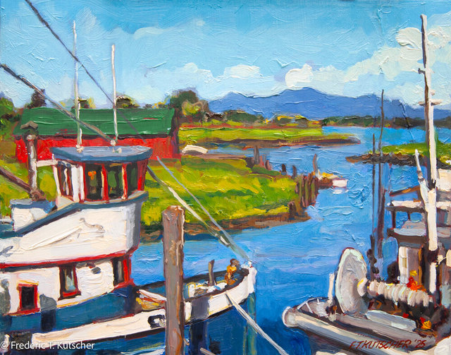 Seiners on Samish Slough