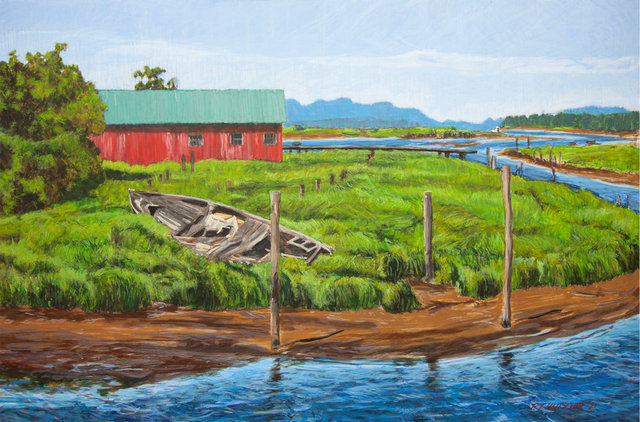 On the Hard Beside Samish River