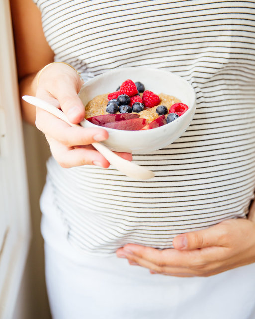 L'assiette de la femme enceinte