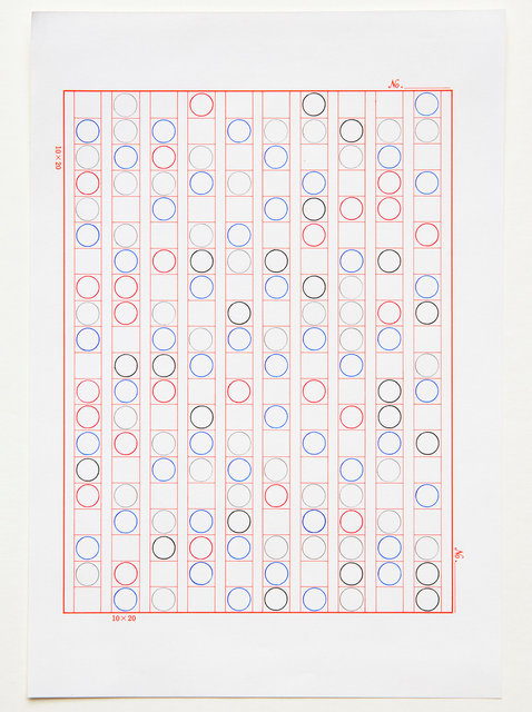 Time in Thirteen Chapters, ink and graphite on paper, 2021 | Photo: Kim Sangtae