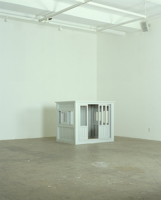 Shoe Repair House, aluminium, 2004