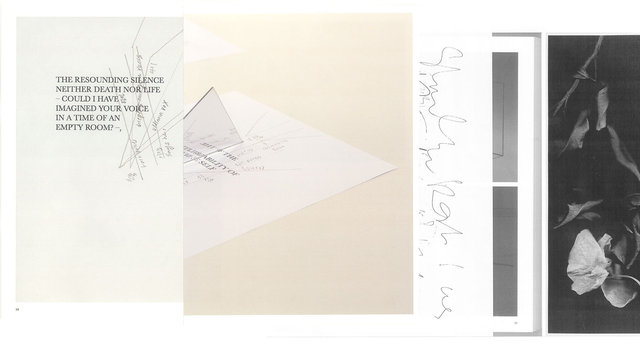 Vowel (no.9), off set prints, photocopies, ink on paper, iron rods painted in black, 2015