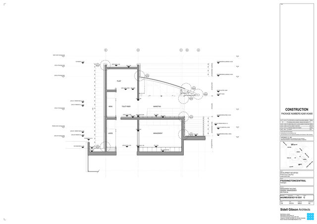 PaddingtonCentral Management Building - Section