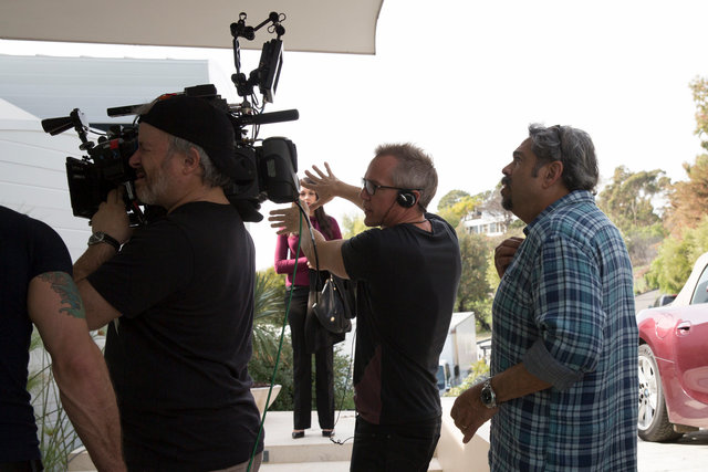 on the set pf BIG LITTLE LIES
