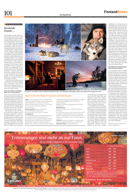 SonntagsZeitung, 27.11.2011