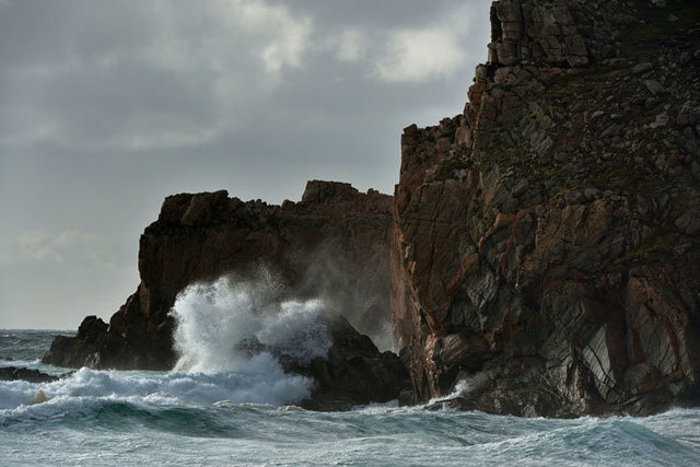 Hébrides extérieures, île de Lewis, plage de Mangersta