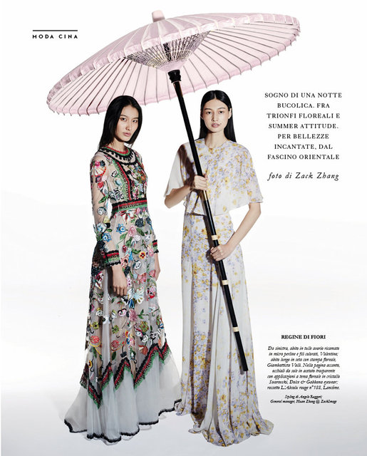 MFF MILAN FINANCE FASHION Magazine Photo Zack Zhang