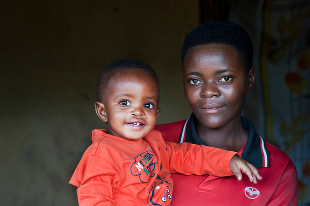 Kigali, Rwanda. Alejandro 6 months after surgery