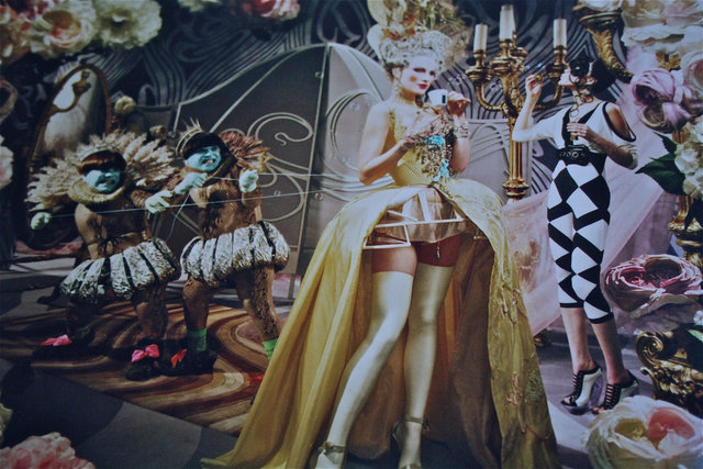 Hand-painted costume for Lavazza Coffee commercial