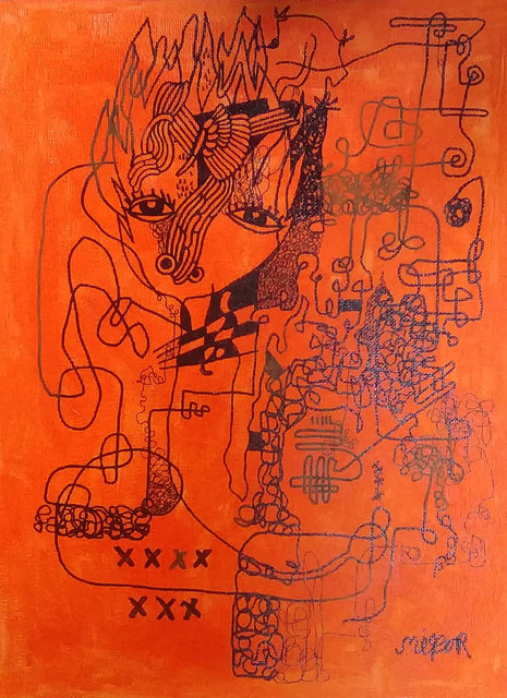 Checkmate (2018) / 8" x 10" / SGD 150