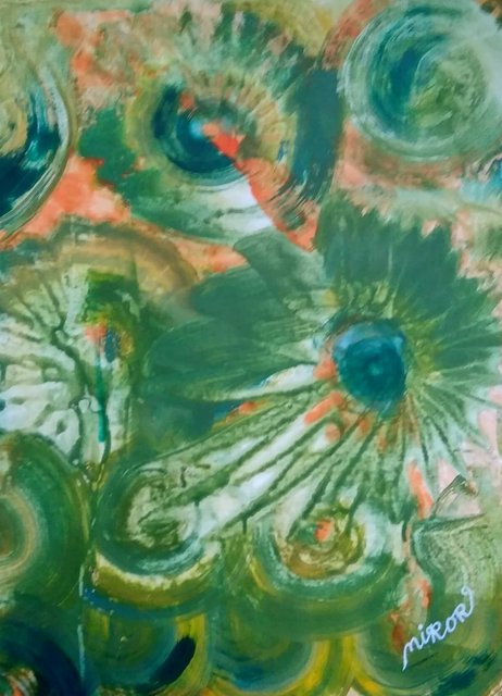 Lily-pad (2018) / 16" x 22" / SGD 750