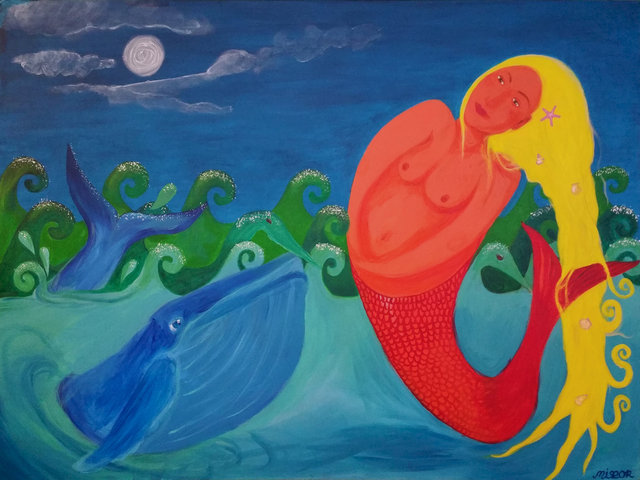 The Mermaid and the Whale (2017)