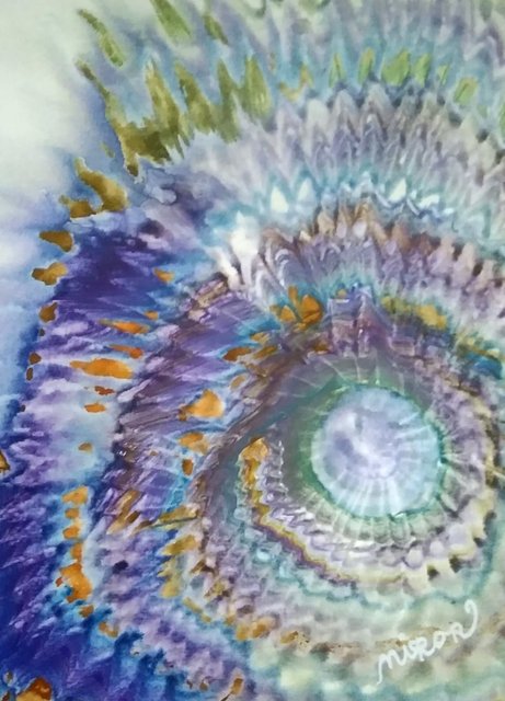 Eye of the Storm (2018) / 16" x 22" / SGD 750