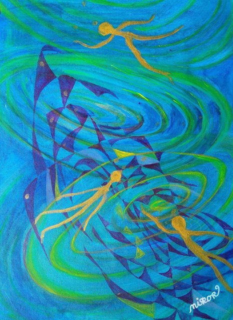 Encounters (2018) / 16" x 22" / SGD 750