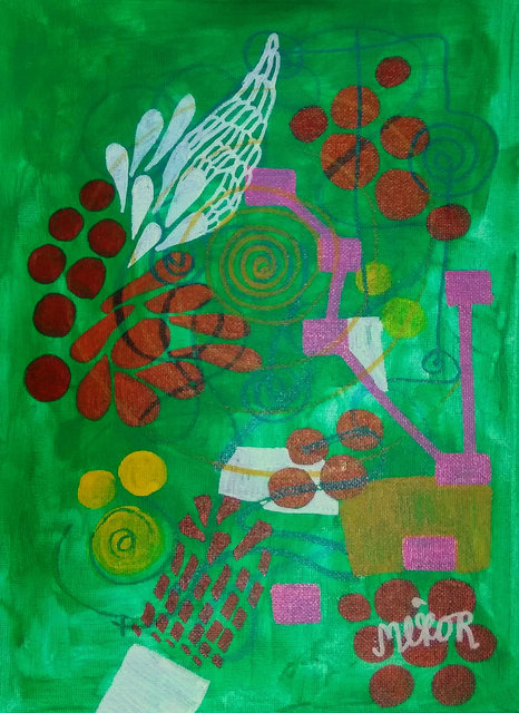 Garden (2018) / 8" x 10" / SGD 150