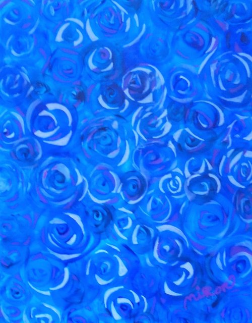 Amédé's Roses (2018) / 10" x 14" / SGD 350