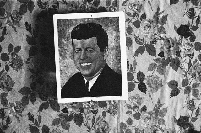 Kennedy's picture hung in many homes