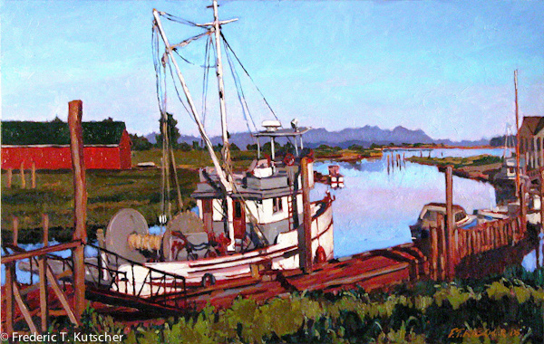 Dawn on Samish River, May