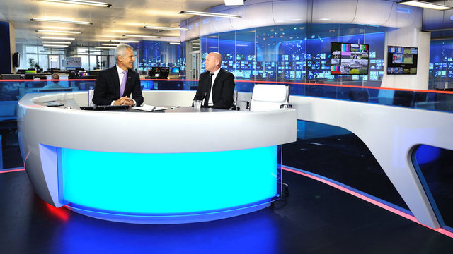 Sky Sports News Bulletin Studio