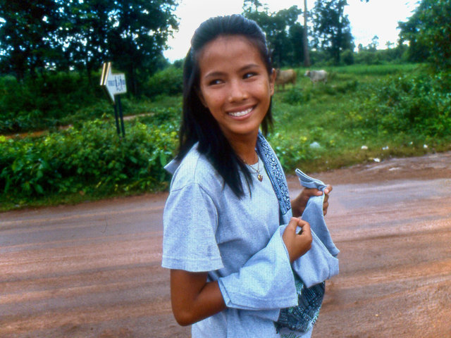 Beauty near Bayon, Siem Reap