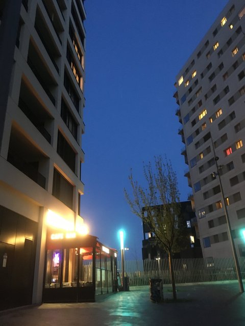 Quartier des Batignolles, Paris 17è, mars 2020