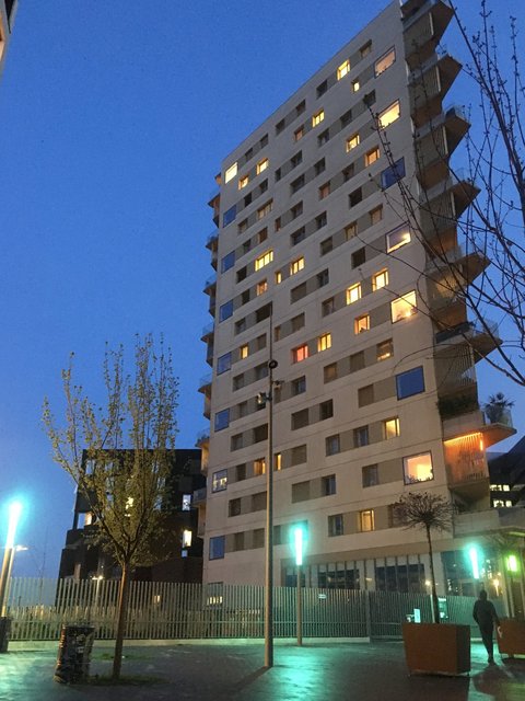 Paris 17é, quartier des Batignolles - mars 2020