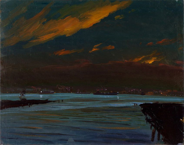 Saffron Sky 34 x 44"