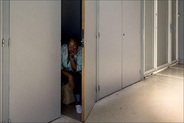 A Woman in a Cupboard