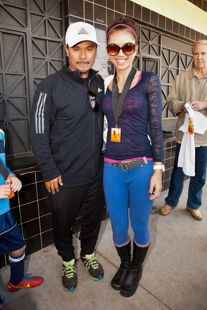 Coach Nico and Team Manager Charmaine