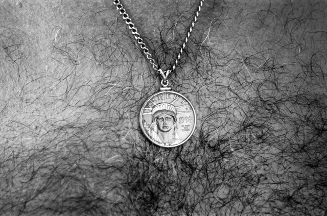 My father's medallion.