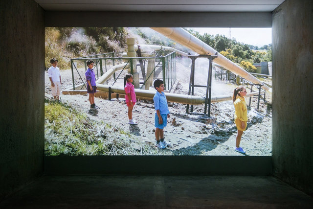 Mikhail Karikis, Children of Unquiet, 2014, installation view A Tale of a Tub. Photo: Fabian Landewee