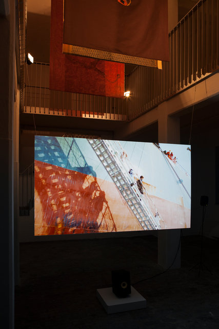 Shezad Dawood, Leviathan, 2018, installation shot A Tale of a Tub. Photo: Robert Glas