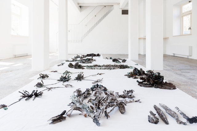 Abbas Akhavan, Study for a Monument (2013-2015), installation view A Tale of a Tub. Courtesy the artist & Family Servais Collection. Photo: Fabian Landewee