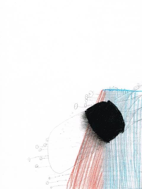 Zonder Titel, 2011  18,7 x 25,2 cm