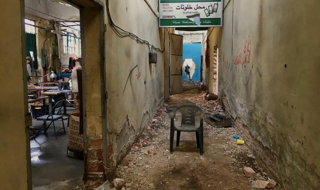 Dressed set - Abandoned Libyan Market