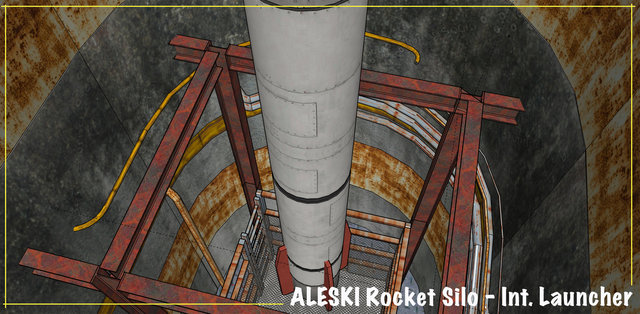 Rocket Silo - model for set build