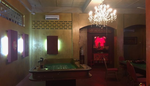 Studio Set Build - Myanmar Casino Interior