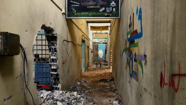 Dressed set - Abandoned Libyan Market