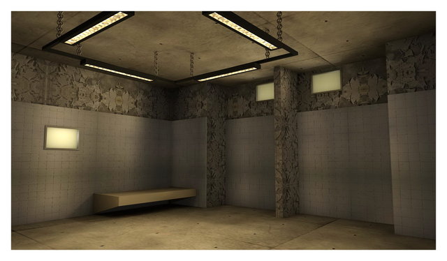 Concept visual - holding cell