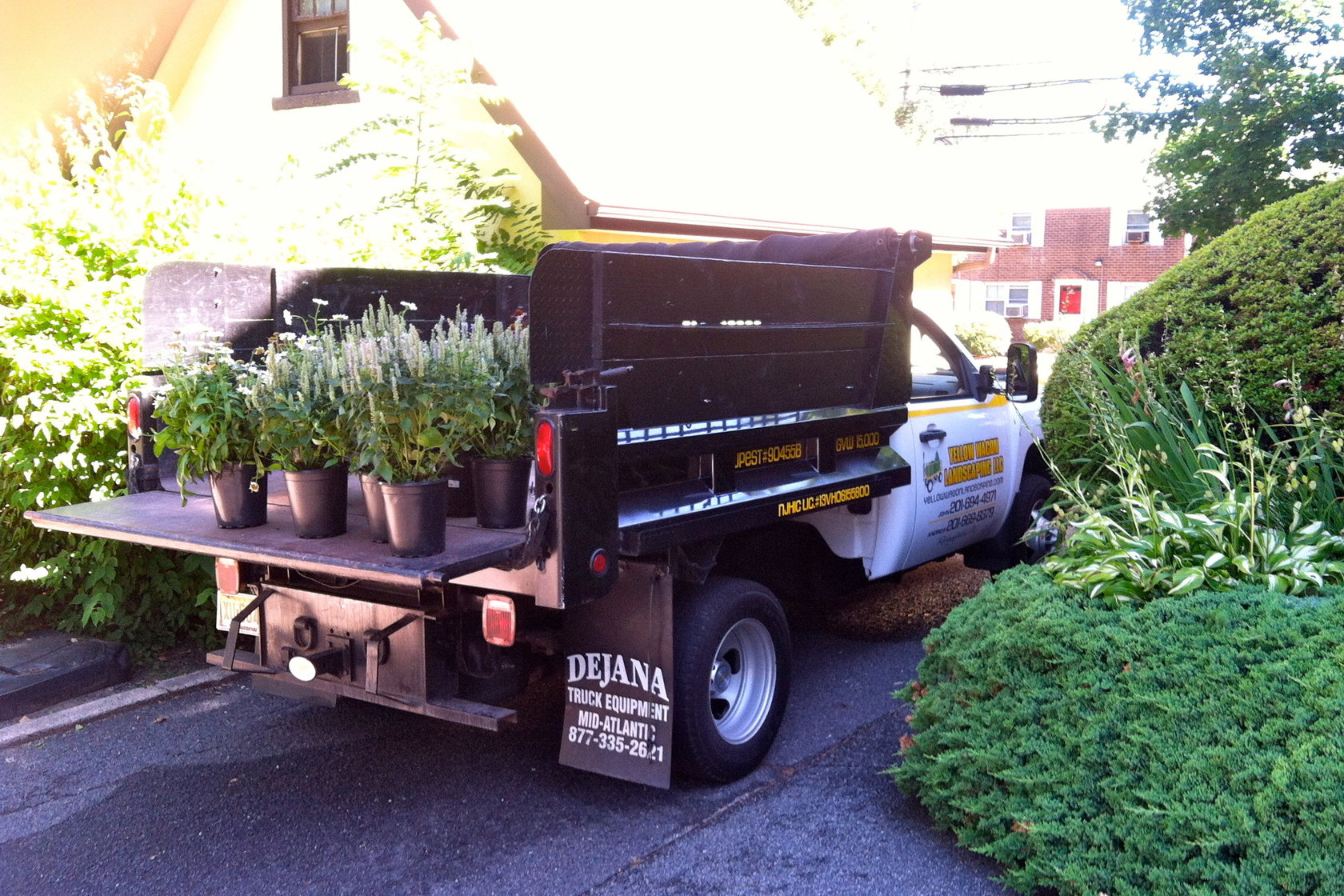 yellow wagon landscaping llc