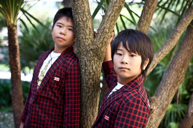 koki maeda and ohshirô maeda, actors