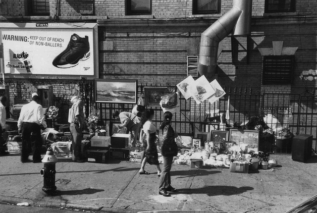 Brocante à Harlem - mai/juin 2000