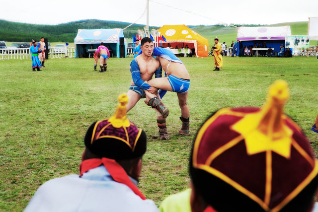 Naadam Wrestling