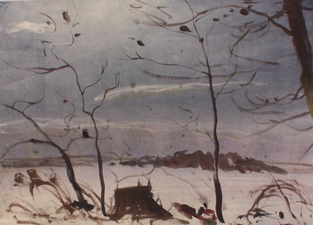 Windblown Night 18 x 24"