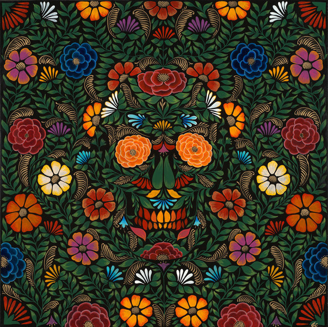 Calavera Batea 30"x30" / 2013