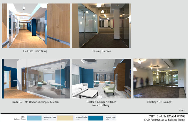 DOCTORS' LOUNGE: CAD and Locaton photo.