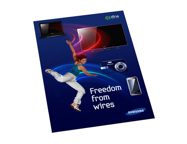 Samsung 'Freedom from wires' campaign
