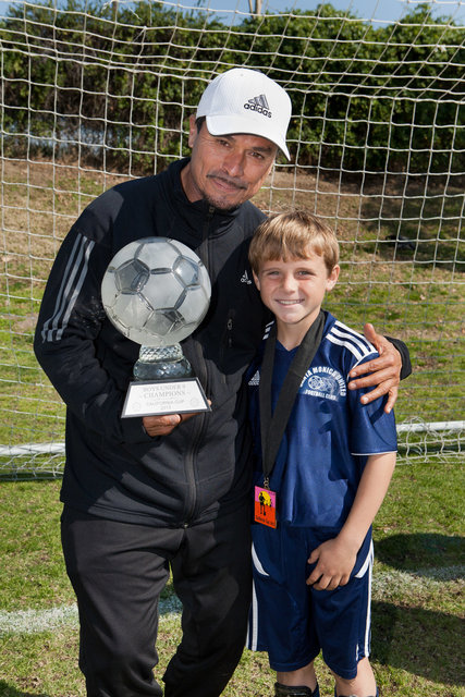 Coach Nico and Samuel Lena