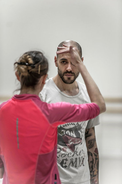 Rehearsal. Stockholm 59° North. Royal Swedish Ballet.